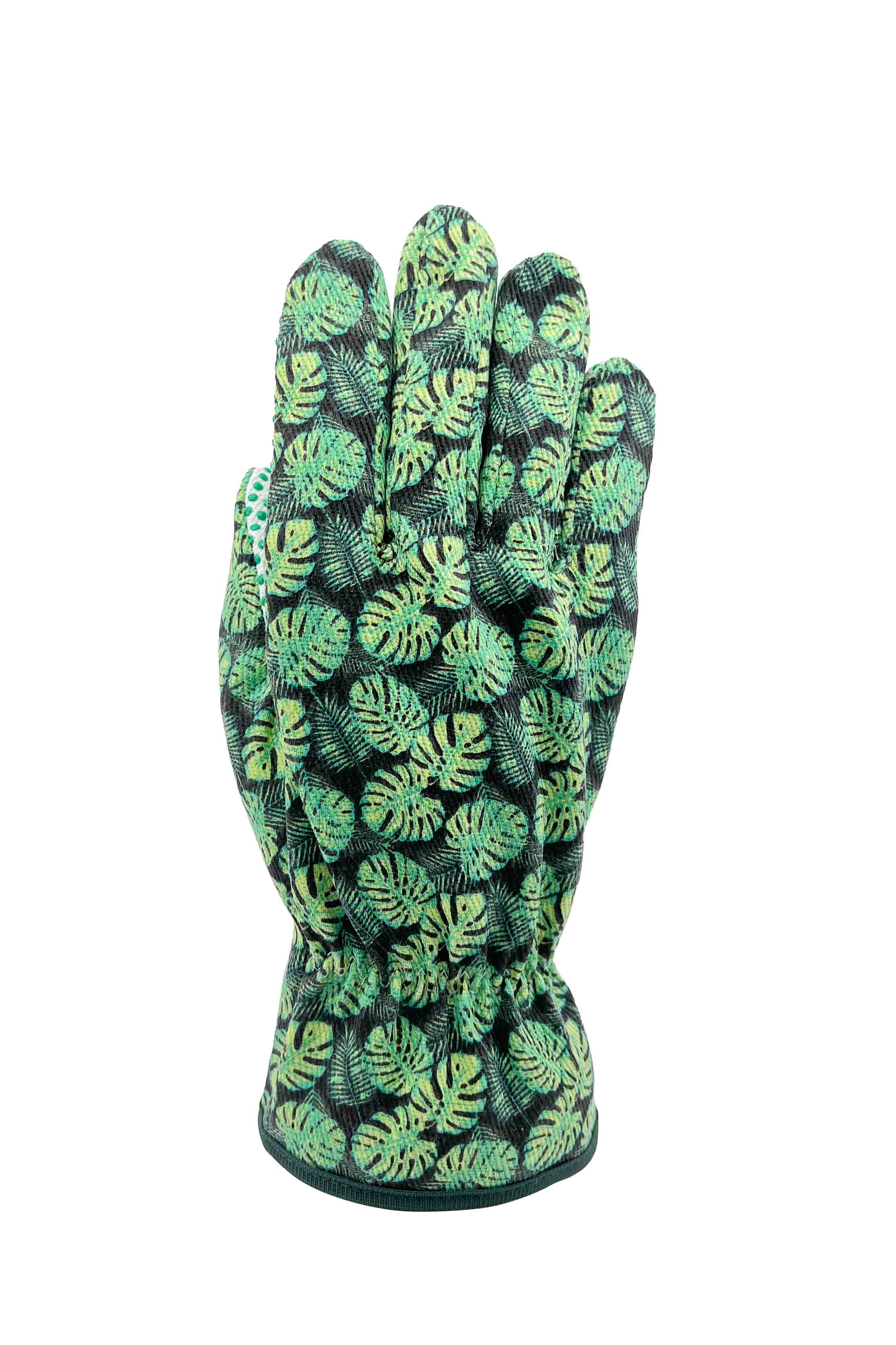 Sunflower BASIC Garden Gloves - Pack of 2, Green Leaf