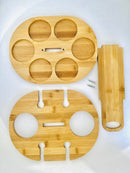 MOREWELL® Agréable Picnic Wine Rack