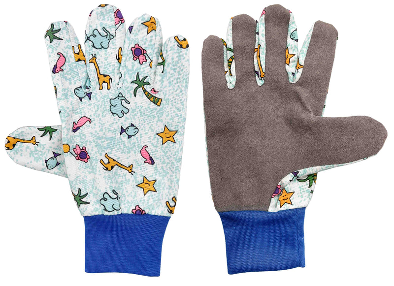 SUNFLOWER BASIC KIDS Aged 4-8 Gardening Gloves (Pack in 2 Pairs)