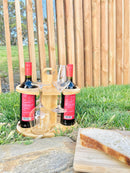 MOREWELL® Agréable Picnic Wine Rack