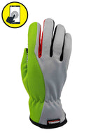 MOREWELL® BLUEBELL Ultra Anti-Slip Vinyl Dots Palm Gardening Gloves