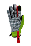 MOREWELL® BLUEBELL Ultra Anti-Slip Vinyl Dots Palm Gardening Gloves