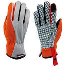 MOREWELL® BLUEBELL Ultra Anti-Slip Vinyl Dots Palm Gardening Gloves