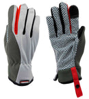 MOREWELL® BLUEBELL Ultra Anti-Slip Vinyl Dots Palm Gardening Gloves