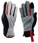 MOREWELL® BLUEBELL Ultra Anti-Slip Vinyl Dots Palm Gardening Gloves