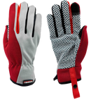 MOREWELL® BLUEBELL Ultra Anti-Slip Vinyl Dots Palm Gardening Gloves