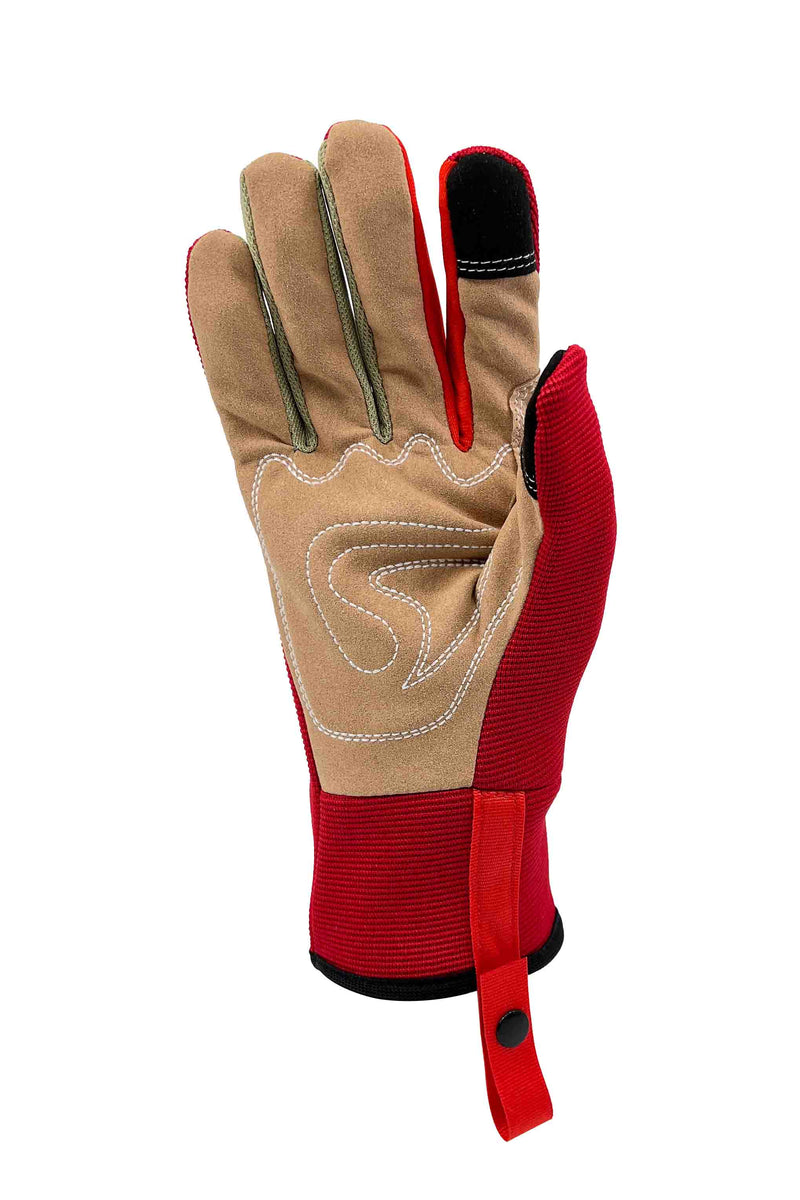 IRIS Series I Breathable Gardening Gloves| Reinforced Palm Protection | Palm Side